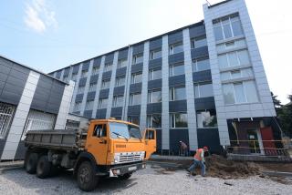 У Кам’янському триває реконструкція ЦНАПу